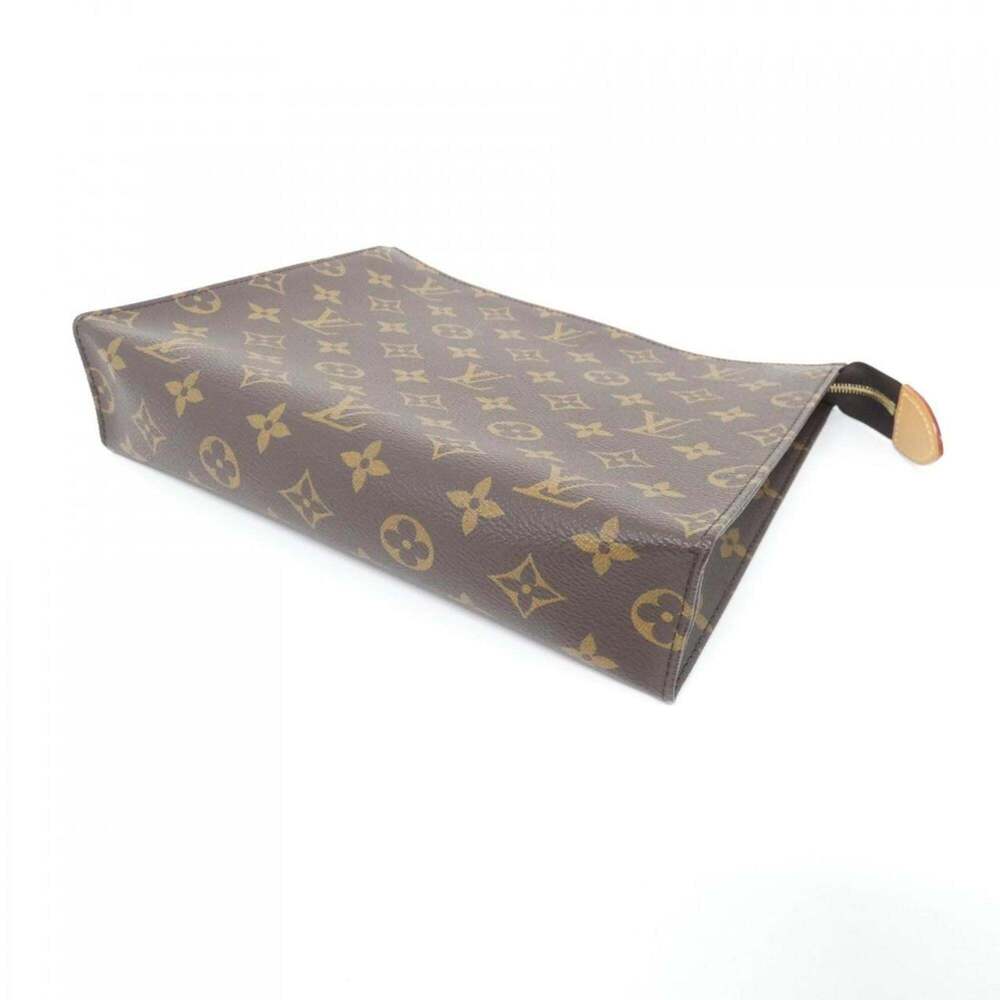 LOUIS VUITTON Brown Monogram Pochette Pouch - Picture 2 of 6